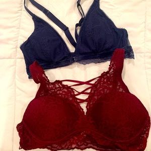 2 medium Victoria secret bras